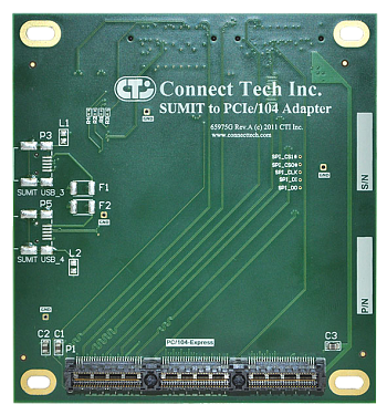 SUMIT to PCIe/104 Adapter