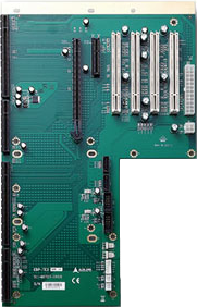 EBP-7E2. 1 PICMG CPU, 1 PCI-E x16, 1 PCI-E x4, 4 PCI Slots Backplane