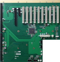 EBP-13E2. 1 PICMG CPU, 1 PCI-E x16, 1 PCI-E x4, 10 PCI Slots Backplane
