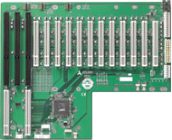 HPCI-14S12U. 2 PICMG CPU, 12 PCI, 1 ISA Slots Backplane