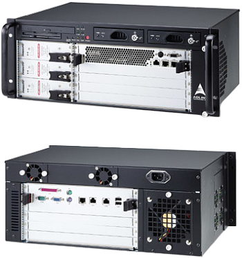 cPCIS-6400U. 4U 5-slot CompactPCI Chassis with Redundant Power Supplies