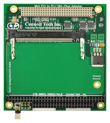 PC/104-Plus to Mini PCI Adapter