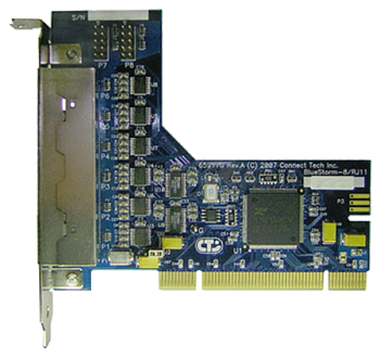 BlueStorm/SP RJ-11. Serial communications board