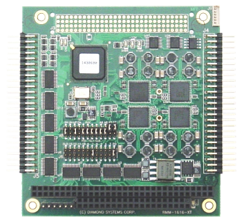 Ruby-MM-1616A. Up to 16 Channel 16-bit Analog Output PC/104 Module with Digital I/O