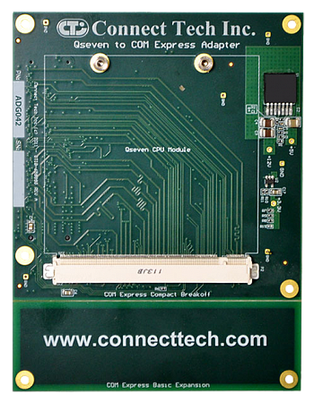 Qseven to COM Express Adapter