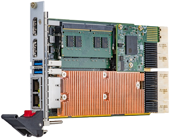 cPCI-A3525. 3U CompactPCI Serial 9th Gen Intel Xeon/Core i7 Processor Blade
