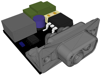 HDTS1275-DB. Compact transient surge stopper