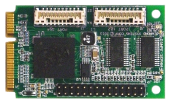 4-Port High Speed Serial PCIe MiniCard Module DS-MPE-SER4M