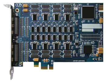 BlueStorm/Express. PCI Express x1 Lane serial card