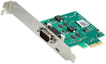 PCIEcan 2xCAN v3. CAN multi-channel real time CAN interface with two CAN/CAN FD channels