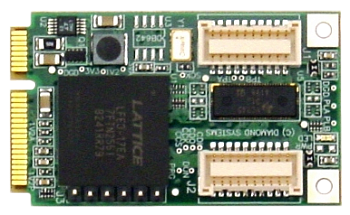 36 Channel Digital I/O PCIe MiniCard Module DS-MPE-GPIO
