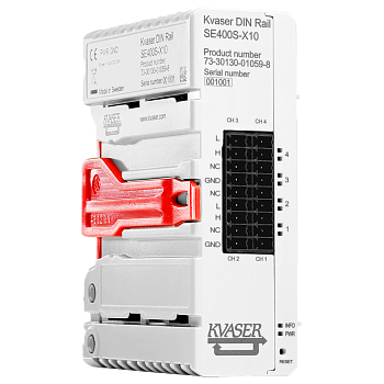 Kvaser DIN Rail SE400S-X10